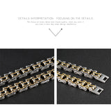 Classic Bicycle Chain Bracelet Stainless Steel Bangles