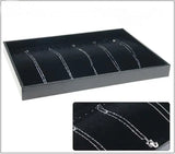 Jewelry Trays Box Organizer Display Holder Rings Earring Jade Pendan Case