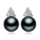 Freshwater Pearl Earrings 925 Sterling Silver Studs