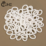 Classic Ceramic Accessories Oval Bracelet Necklace Earrings Findings