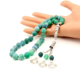 Classic Agate Beads Rosary Muslim Tasbih Jewelry Wedding Gift