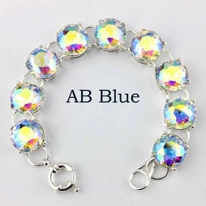 Glass Crystal Bracelets for Women Wedding Party Dot Bracelets
