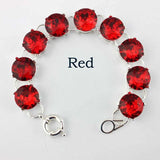 Glass Crystal Bracelets for Women Wedding Party Dot Bracelets