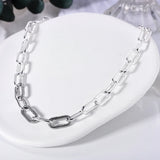 925 Silver Rose Lobster Clasp Adjustable Necklace 45CM/60CM Length