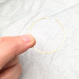 Classic Circle Earrings Dainty Earrings Filled/925 Silver Jewelry Oorbellen