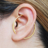 Classic Circle Earrings Dainty Earrings Filled/925 Silver Jewelry Oorbellen