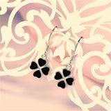Classic Clover Earrings Lady Piercing 925 Silver Women Jewelry