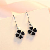Classic Clover Earrings Lady Piercing 925 Silver Women Jewelry