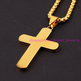Classic Stainless Steel Cross Necklace For Men