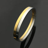 Classic Cuff Stainless Steel Bracelet Fashion Jewelry Gift