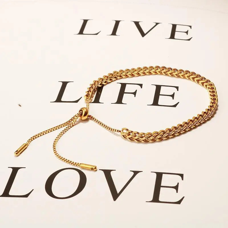 Fine Jewelry Titanium Steel Bracelet for Women