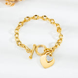 Classic Crystal Bracelet for Woman OT Buckle Daily