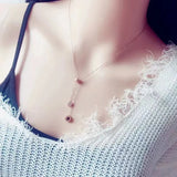 Classic Round Roman Digital Pendant Stainless Steel Necklace