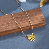 Titanium Steel Pendant Necklace for Women