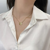 Titanium Steel Pendant Necklace for Women