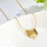 Titanium Steel Pendant Necklace for Women
