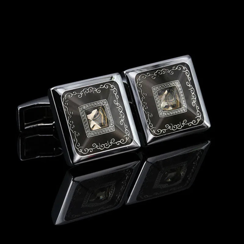 Vintage Cufflinks For Men Shirt Cuff Buttons Copper Cuff Link Wedding Jewelry