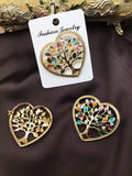 Life Tree Heart Brooch Jewelry High Accessories For Birthday