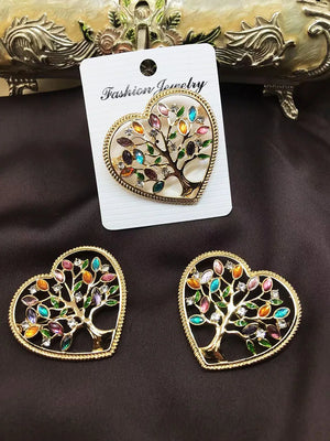 Life Tree Heart Brooch Jewelry High Accessories For Birthday