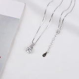 Classic 925 Sterling Silver Women Necklace Pendant