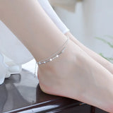 Double Layer Star Round Beads 925 Sterling Silver Charm Bracelets