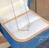 Classic Elk Horn Pendant Necklace Christmas Necklace Birthday Gift