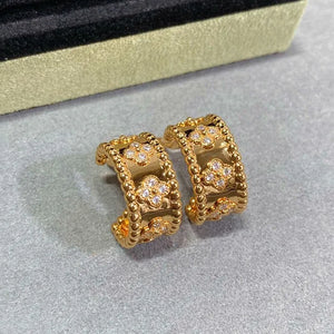 925 Sterling Silver Kaleidoscope Earrings Ladies