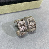 925 Sterling Silver Kaleidoscope Earrings Ladies