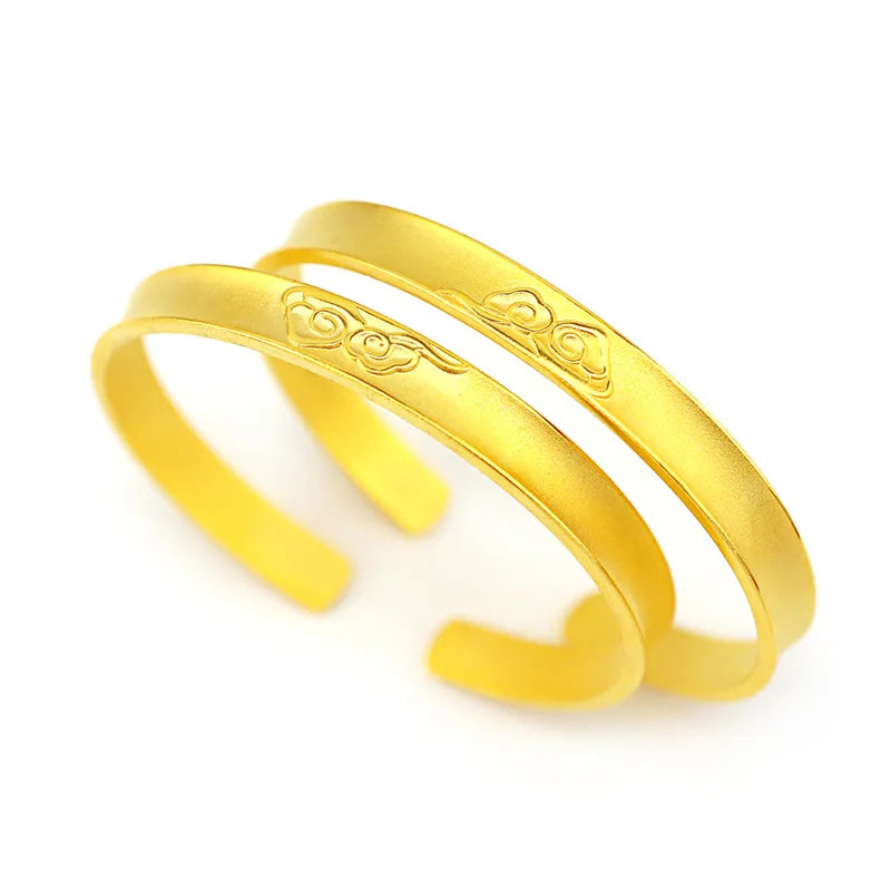 14k Yellow Bracelet Lucky Cloud Bracelet