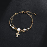 Classic Charm Stainless Steel Pearl Bracelets