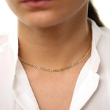 Stainless Steel 3.5/5/6.5mm Cuban Chain Necklace