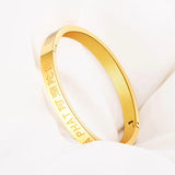 Stainless Steel Buddhist Namo Amitabha Buddha Bracelet