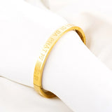 Stainless Steel Buddhist Namo Amitabha Buddha Bracelet