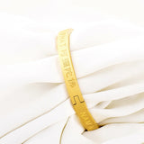 Stainless Steel Buddhist Namo Amitabha Buddha Bracelet