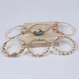 Natural Pearl Bracelet for Women - Lucky Cuff Bracelet