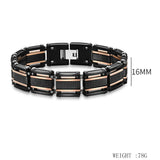 Men's Five-layer Titanium Steel Bracelet