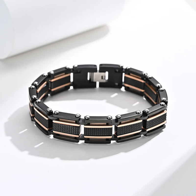 Men's Five-layer Titanium Steel Bracelet
