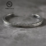 Vikings Vegvisir Cuff Bracelet Titanium Steel