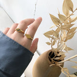 Geometric Oval/Rhombus Ring for Women - Anniversary Gift