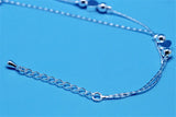 Classic Heart Bracelets 925 Silver Anklets For Women