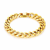 Classic Hiphop Stainless Steel Chain Bracelet For Men