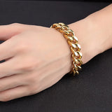 Classic Hiphop Stainless Steel Chain Bracelet For Men