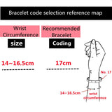 Men's Zircon Inlaid 18K Plated Bracelet - Gift Jewelry