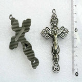 Jesus Cross Ornament Charm Pendant Necklace