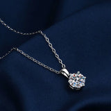 Classic Six-claw Pendant Niche Jewelry Necklace for Girls