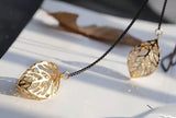 Leaf Tassel Long Necklace Women Bijoux Jewelry Chain Necklaces & Pendants
