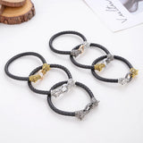 Leather Rope Men's Bracelet Animal Shape Bangle Women's Friendship Jewelry