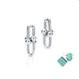 Classic Love Circle Earrings Innovative Bean Earrings