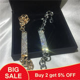 Classic Tennis Bracelet Rose Filled Crystal CZ Chain Party Bracelets