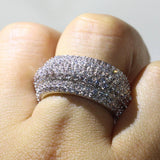 Classic Marquise Cut Zircon CZ Engagement Wedding Ring